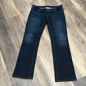 Isabel Maternity Dark Wash Bootcut Jeans